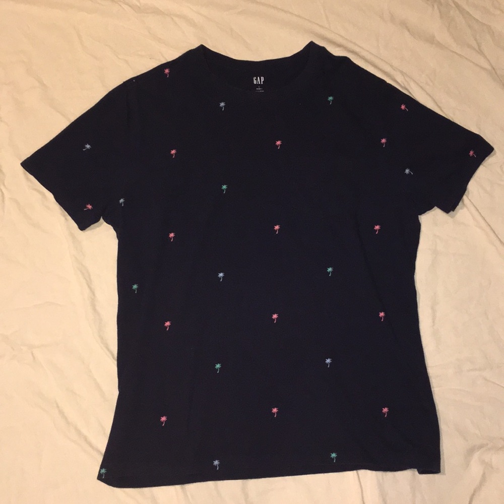 Palm Tree Pocket T-Shirt